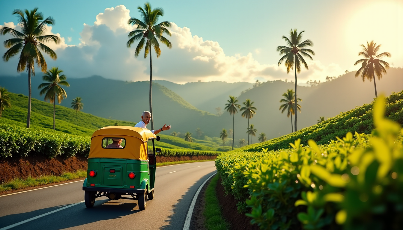 découvrir le kerala autrement grâce à un service de transport personnalisé — "voyager ne consiste pas à collectionner des timbres