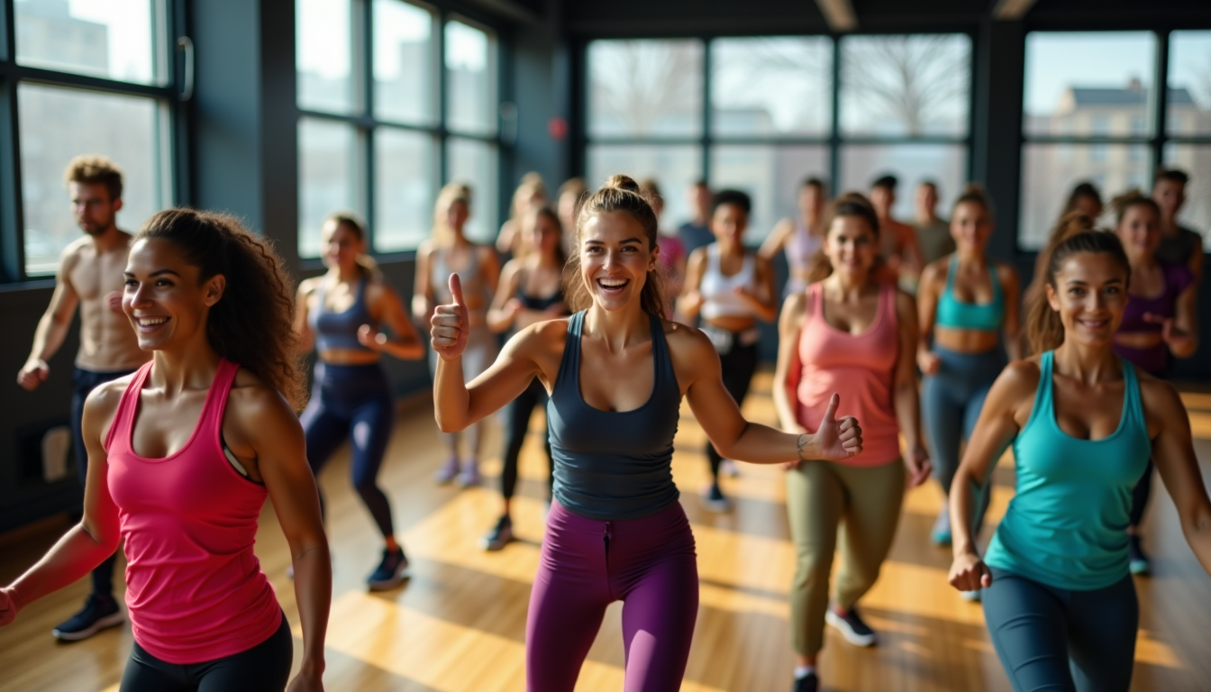 bienfaits des cours les mills sur la santé physique et mentale — enfin, l'environnement collectif de ces cours apporte une