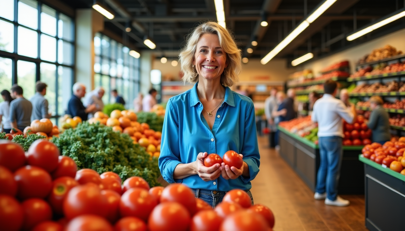 Illustration : e entreprise française innovante : participez au succès — la première épicerie américaine en ligne est née à toulouse ?