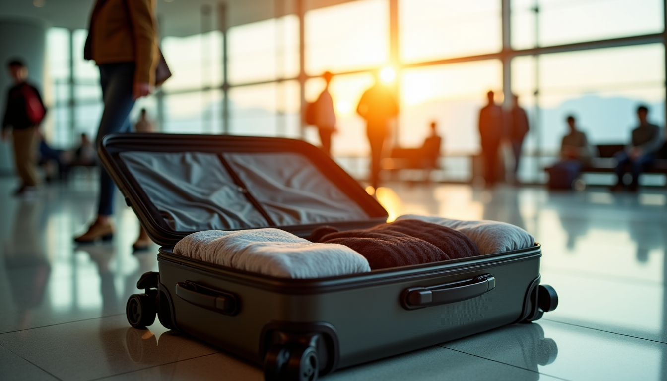 Illustration : des compartiments intérieurs bien pensés peuvent faire toute — choisir ma valise en fonction de mon type de voyage ?