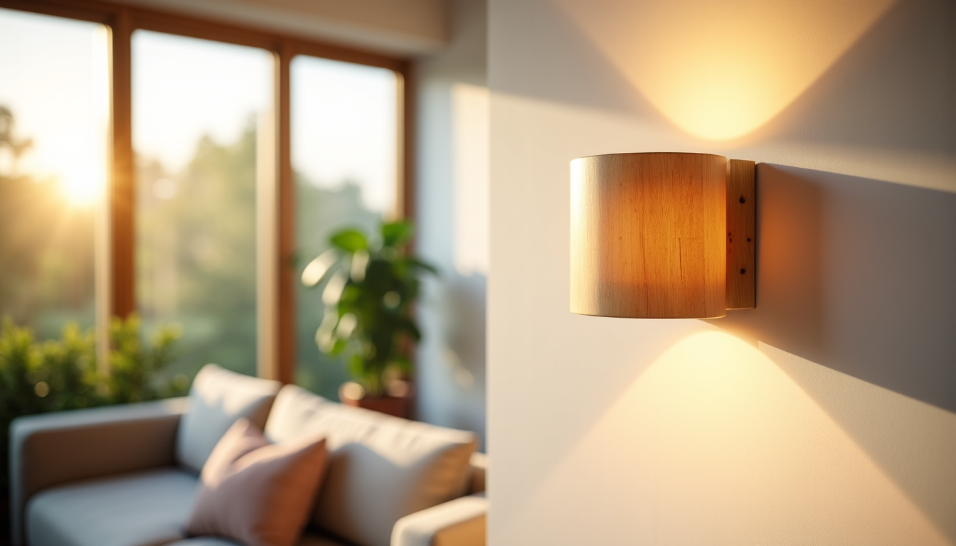 choisir une applique murale en bois pour sublimer votre intérieur ? — considérez l'impact de ces choix sur la luminosité