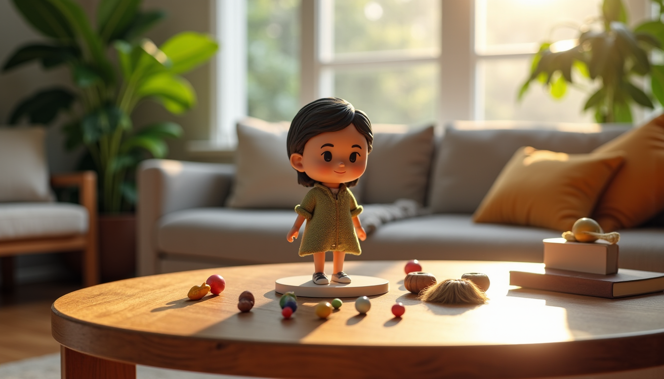 Illustration : cette flexibilité permet de s'adapter à chaque situation, — idée cadeau originale : offrez une figurine starter pack personnalisée conçue par chatgp