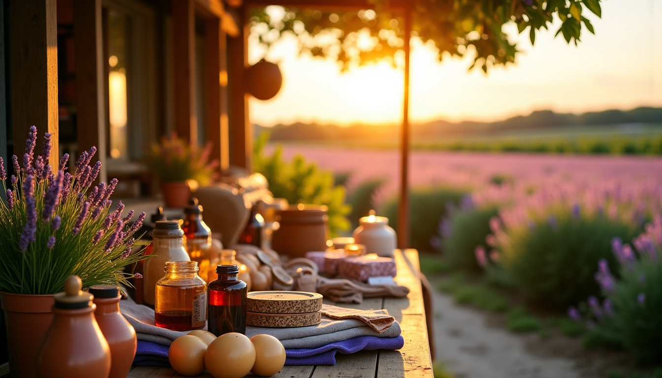 Illustration : ne vision à long terme, où la beauté — choisir des produits artisanaux fabriqués en provence ?