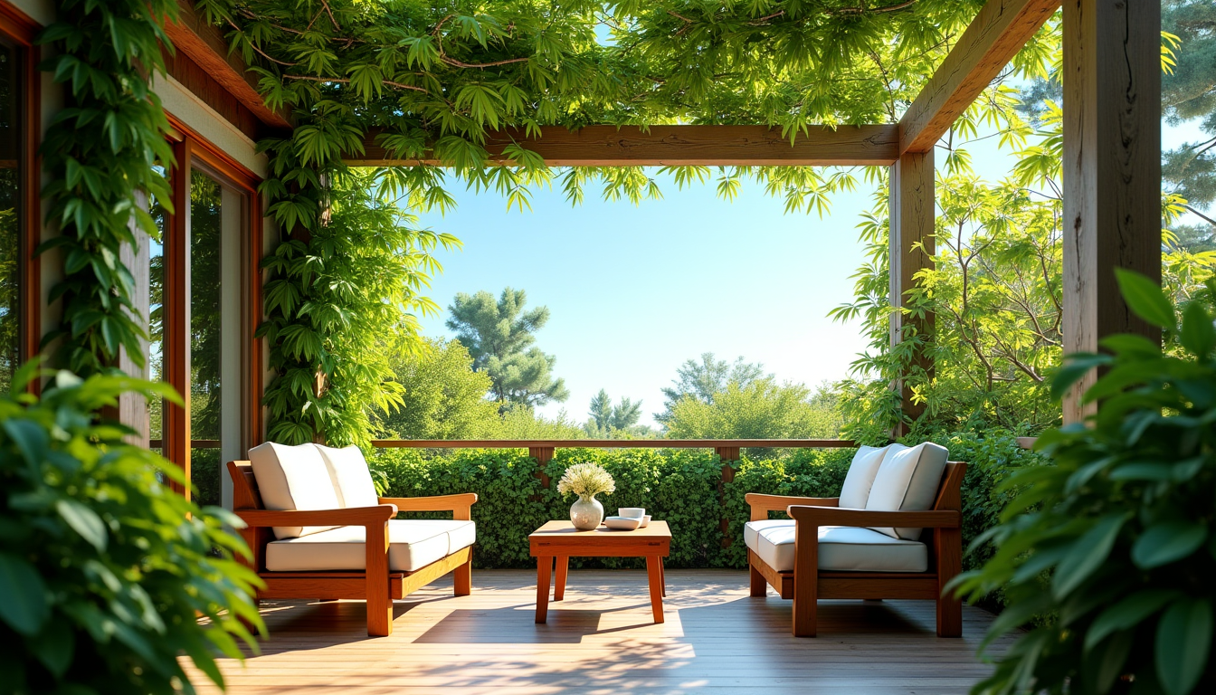 petite terrasse et forte chaleur : toutes nos idées pour créer un coin d'ombre stylé — au-delà des structures textiles, la nature offre des