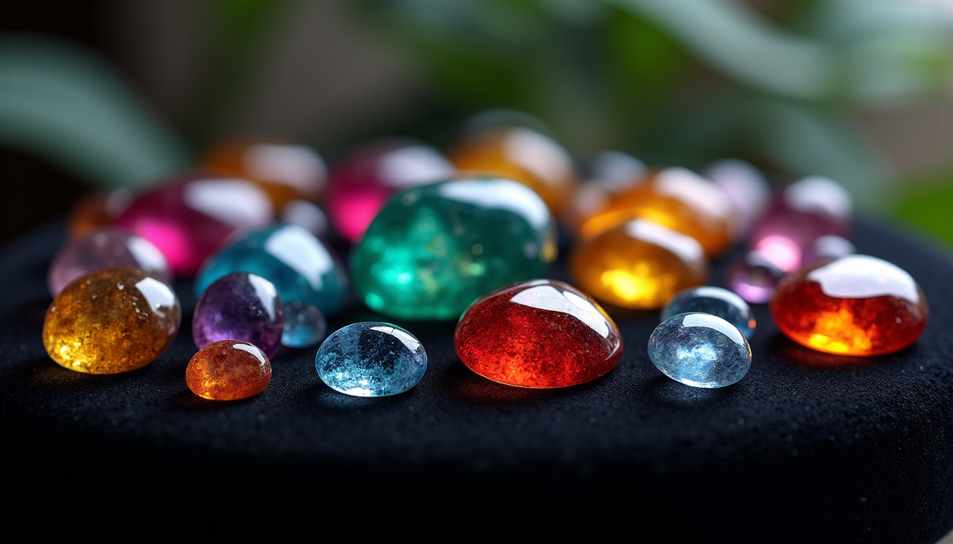 Illustration : ces gemmes offrent une combinaison unique de beauté — semiprecious gemstone : les pierres fines les plus rares au monde que tout le monde s'arrache