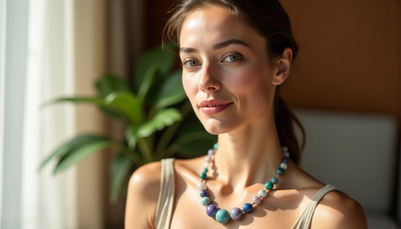 meilleures pierres à porter en collier contre le stress — pensez au confort. un collier doit être agréable