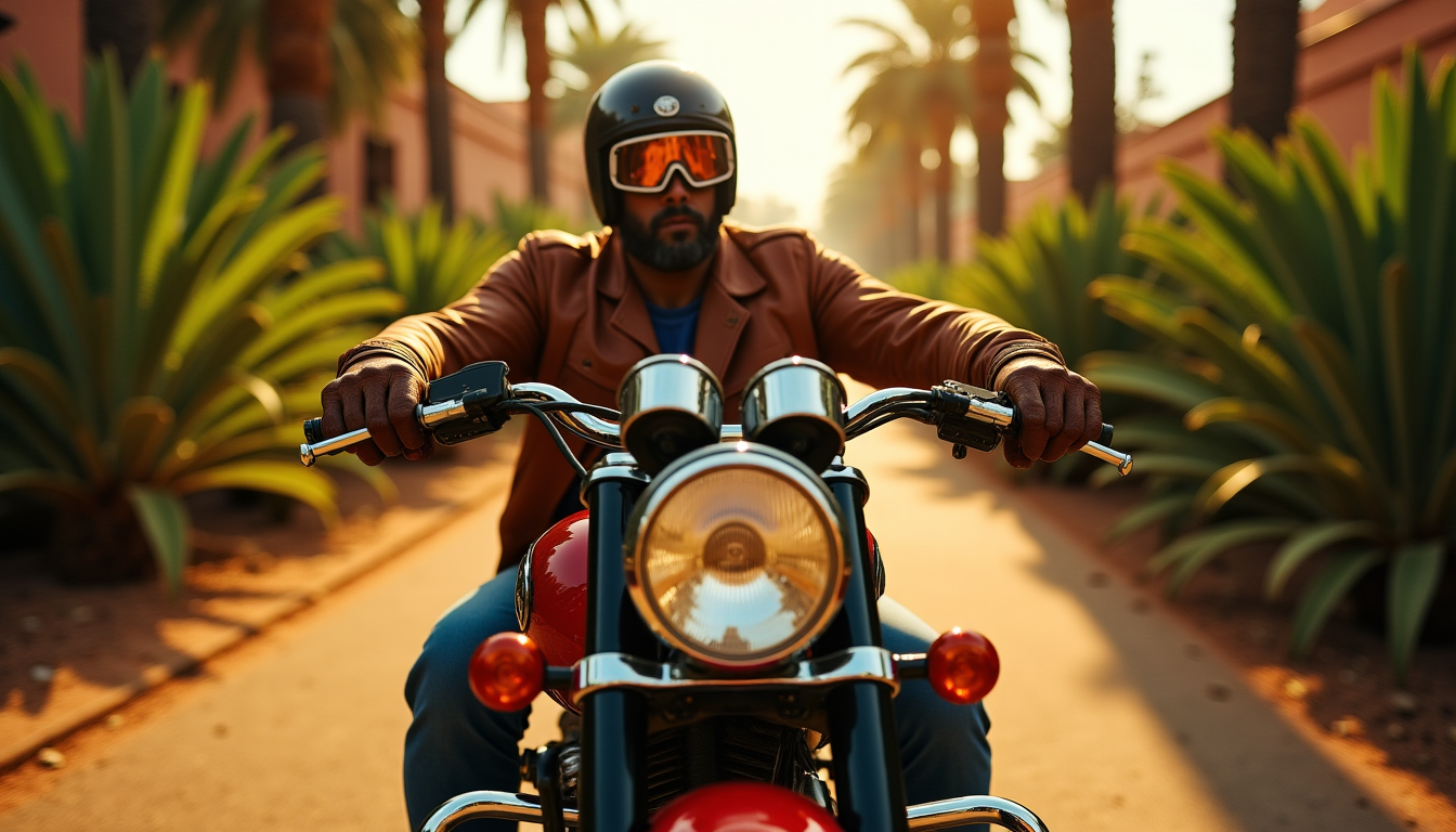vivre marrakech autrement : l'expérience inoubliable d'une balade en sidecar vintage — les balades peuvent également vous emmener dans les
