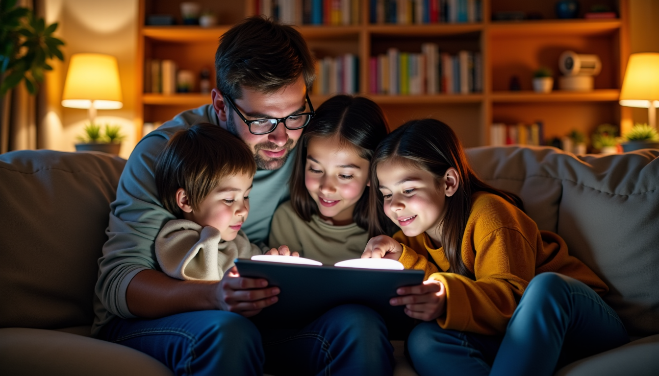 connectivité numérique : renforcer les liens familiaux — au-delà des jeux, d'autres activités interactives peuvent être