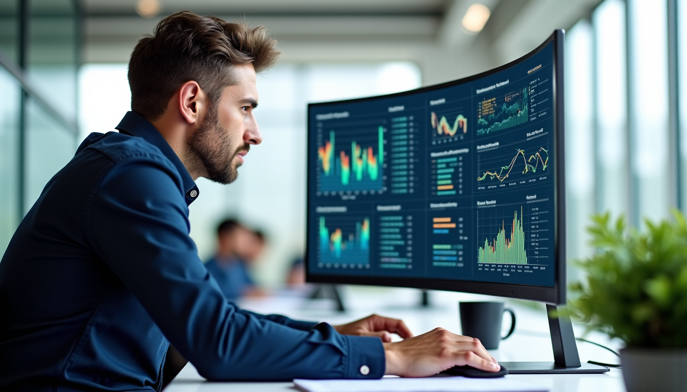 Illustration : les solutions de bi permettent de visualiser rapidement — pilotage financier et bi : comment suivre votre trésorerie en temps réel ?
