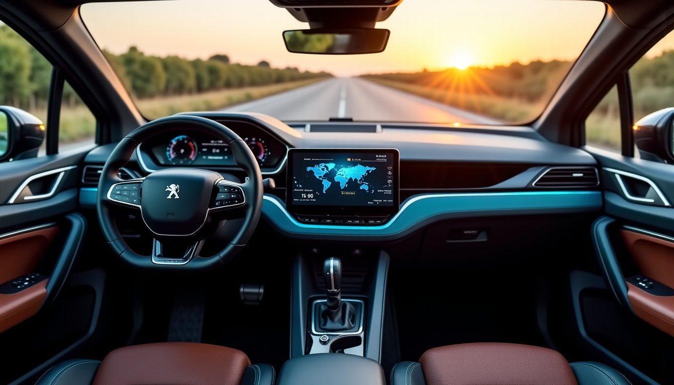 innovations technologiques qui changent tout à bord d'une voiture peugeot — l'ensemble de ces éléments crée une véritable synergie,