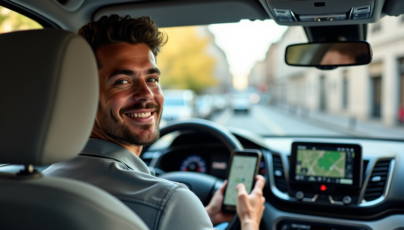 Illustration : savoir que le conducteur est accessible et que — documents et informations pour votre premier trajet lyneo