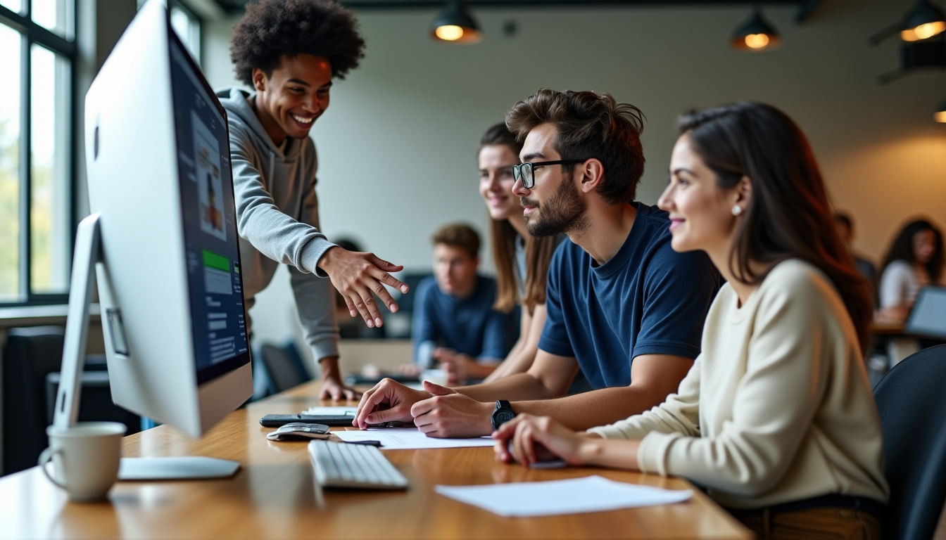 Illustration : « à l’école cube, la formation ne s’arrête — poser sa candidature directement sur le site de l'école cube ?