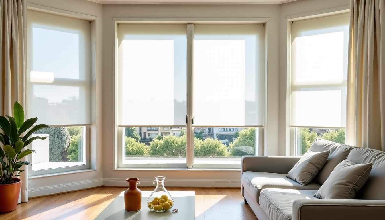 Illustration : le matin, avant que la chaleur ne revienne, — garder sa maison au frais à marseille avec des baies vitrées plein sud