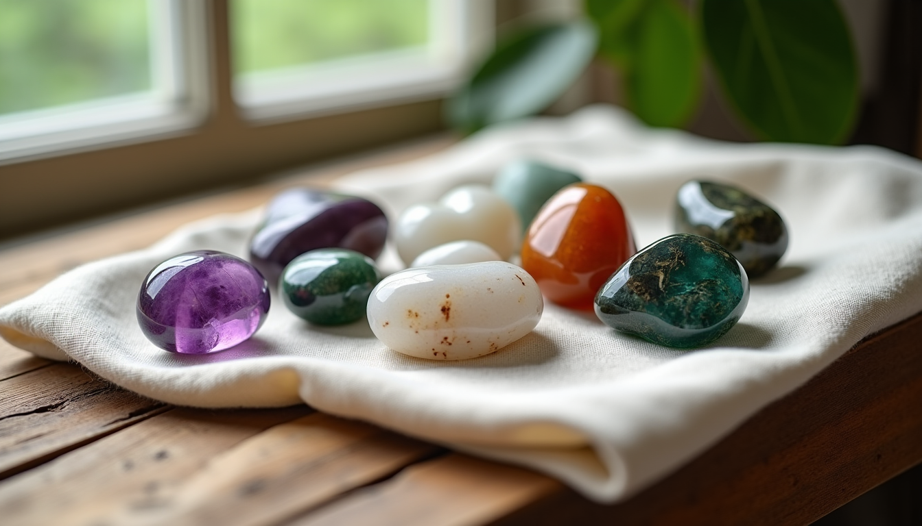 Illustration : . cette méthode est très douce, efficace et — amulet gemstones : les critères essentiels pour purifier et recharger vos pierres talismans