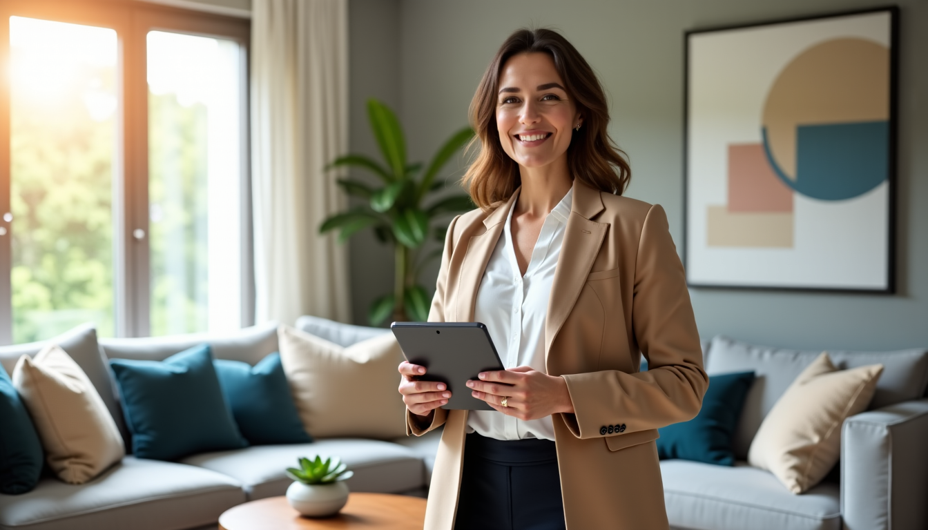 Illustration : cette efficacité accrue libère du temps pour des — home staging, particuliers ou décorateurs : qui profite vraiment de la déco par ia