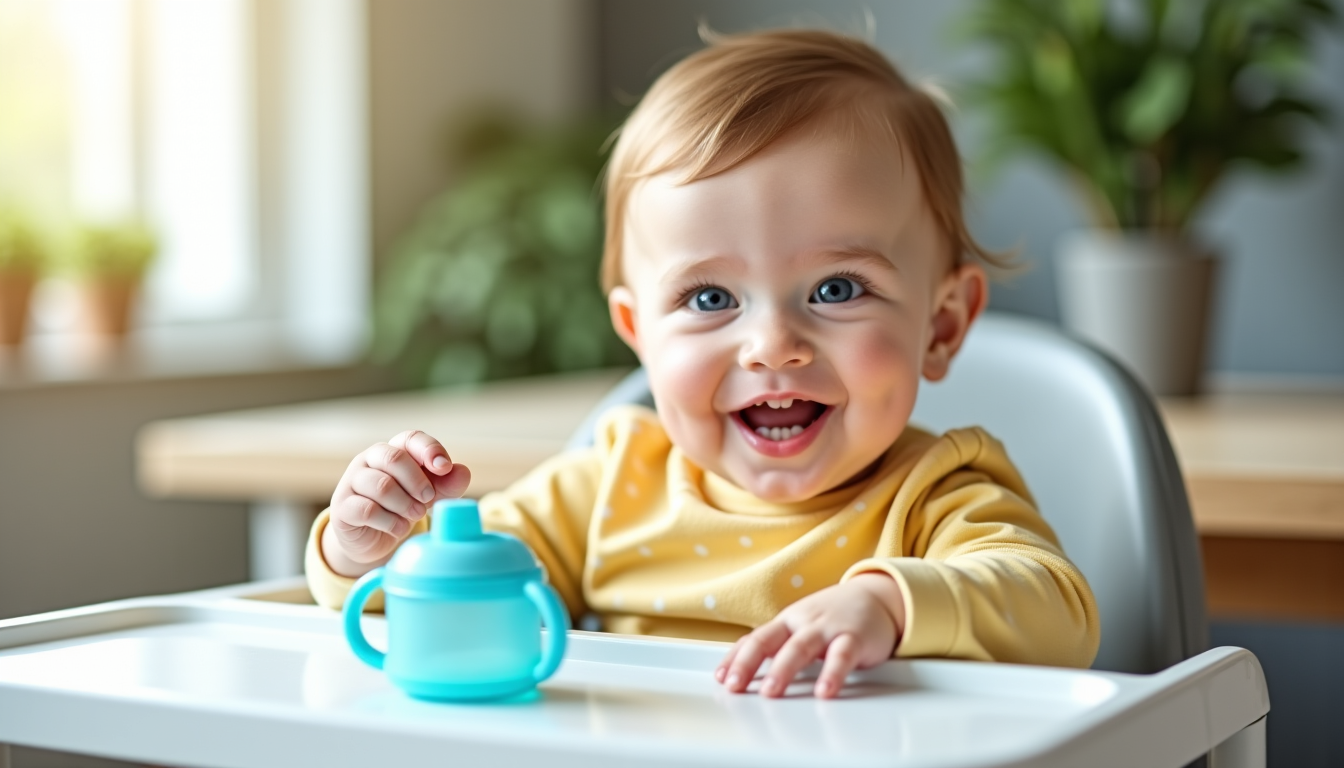 alimentation de bébé : comment organiser les repas au fil des mois ? — un aspect souvent négligé est l'introduction de l'eau.