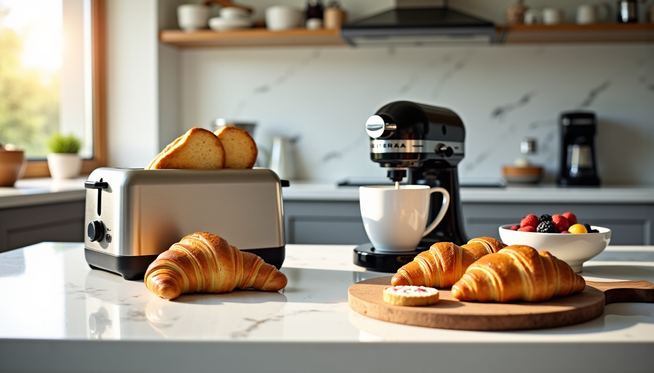 Illustration : « une bonne cuisine commence par de bons — petit-déjeuner, pâtisserie, cuisson : que propose la marque riviera & bar ?