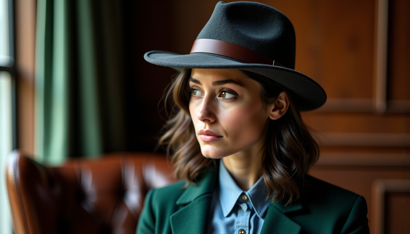 Illustration : la calotte, ou couronne du chapeau, joue un — fedora trop large, bord trop étroit : 5 fautes courantes en choisissant son chpaeau selon sa morphologie