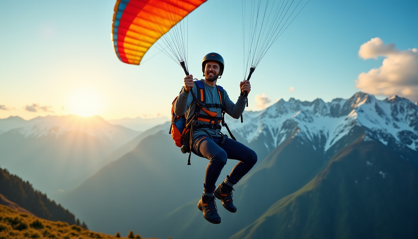 Illustration : le cheminement pour devenir pilote de parapente ou — parapente ou deltaplane : le guide simple pour comprendre toutes les différences
