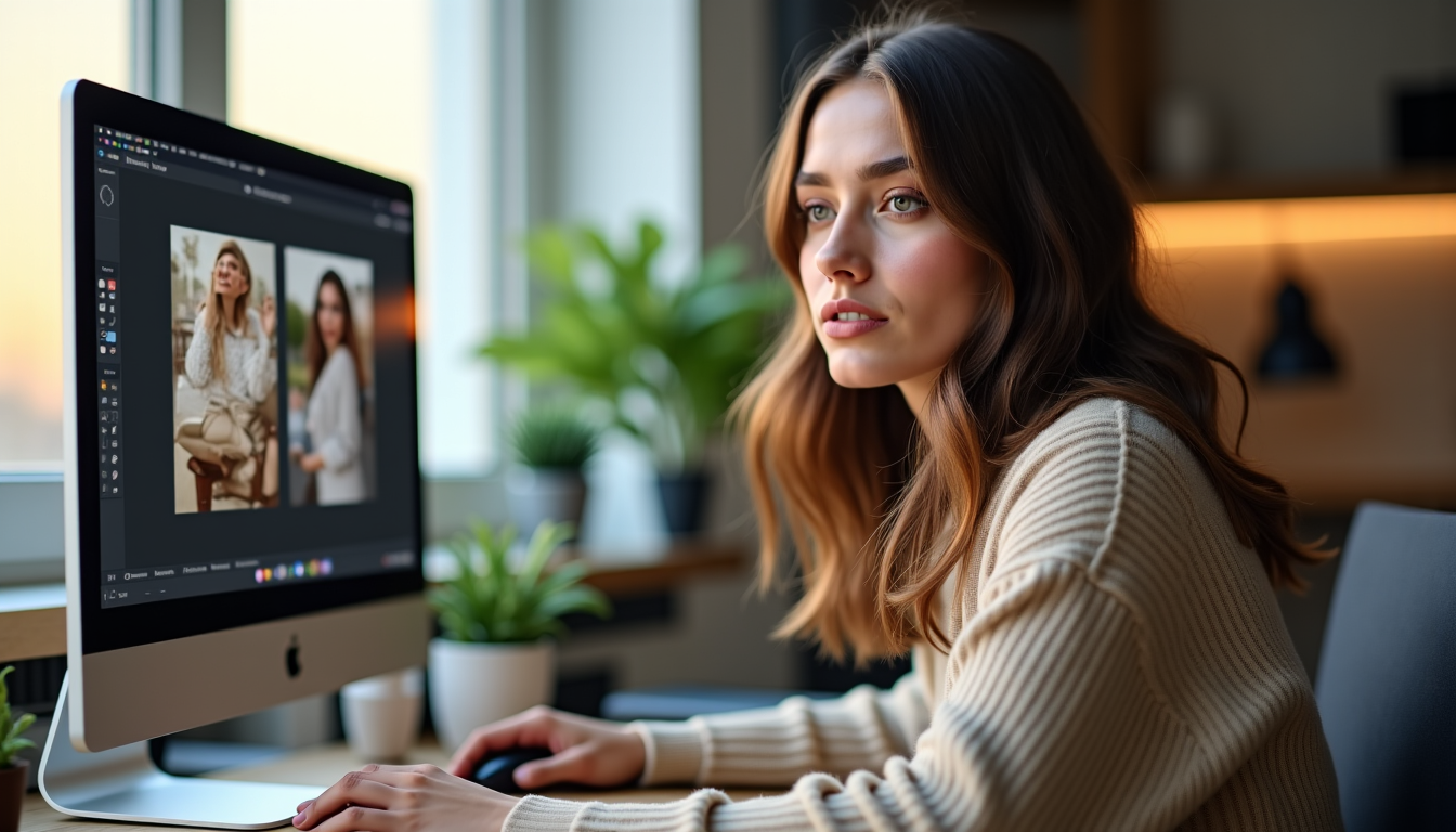 Illustration : r et d'enregistrer ses propres préréglages pour une — combien coûte un outil de collage photo ? avantapres.photo gratuit face aux logiciels payants