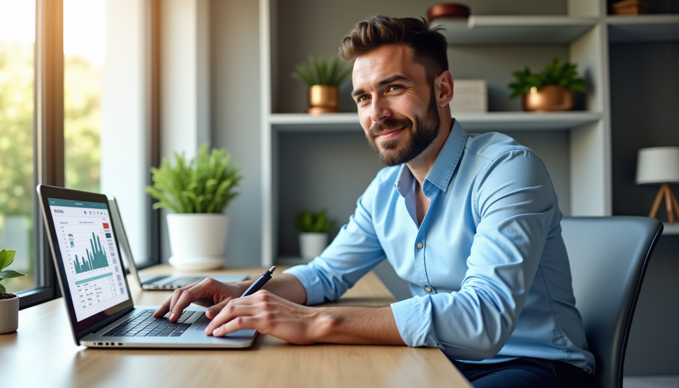 Illustration : l'utilisation d'un logiciel de facturation intégré à votre — guide 2026 : simplifiez la comptabilité de votre auto-entreprise en france