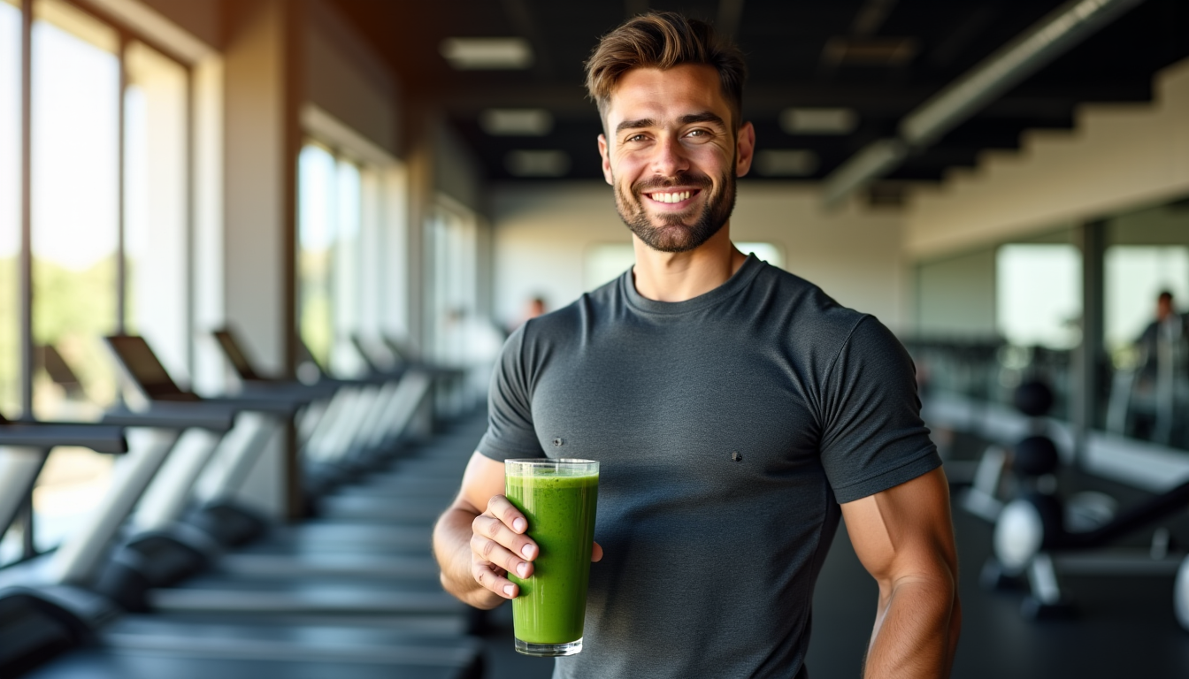 Illustration : récieux pour les athlètes cherchant à optimiser leur — greenwhey pour les sportifs : quels bénéfices attendre ?