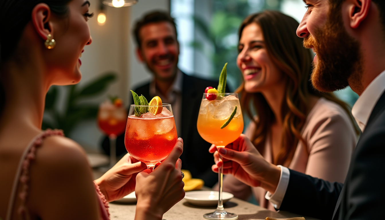 Illustration : et une volonté de rendre l'événement accessible à — tendances du cocktail alcoolisé pour vos événements