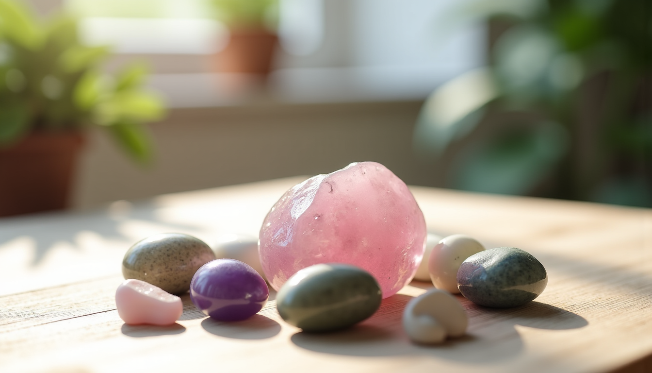 Illustration : e des guides détaillés qui explorent ses multiples — piedras de litoterapia : les pierres à avoir dans sa collection