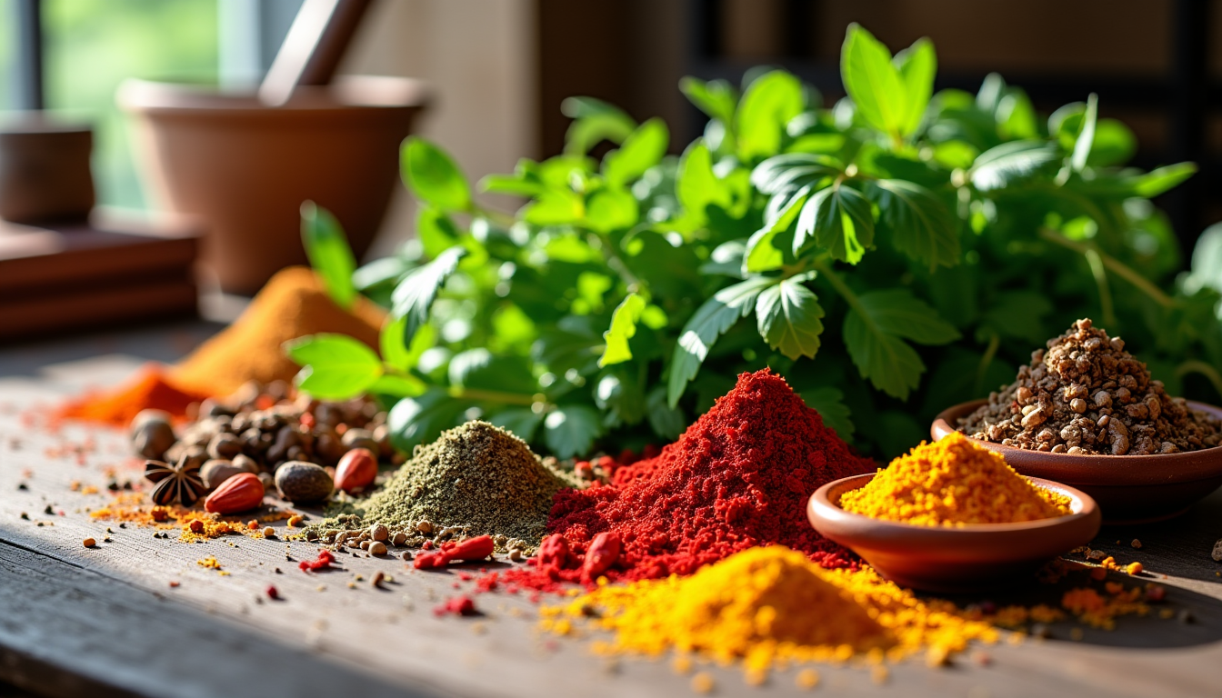 sublimez vos plats avec des herbes fraîches et épices exotiques — l'exploration des épices est un véritable voyage culinaire.