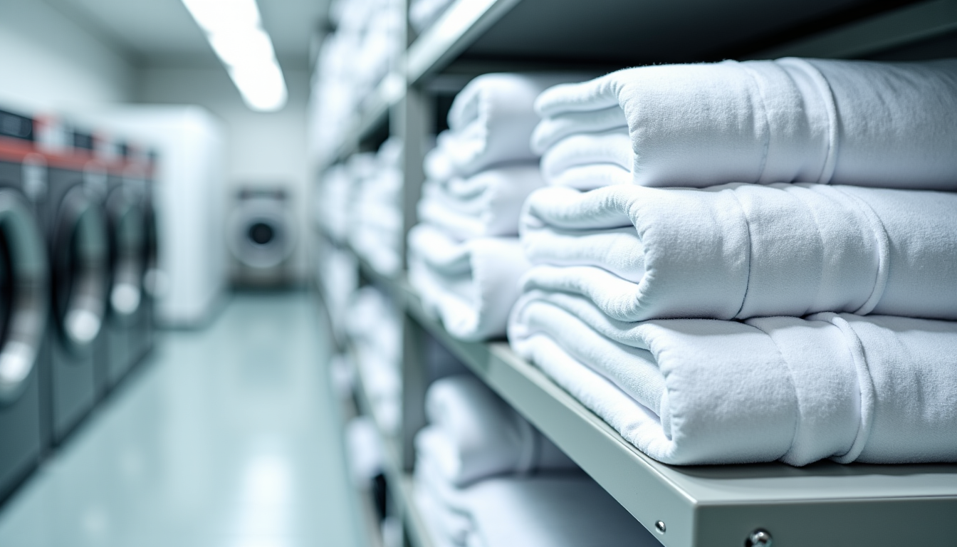 Illustration : en quantité suffisante, pour éviter toute rupture de — hôtels, restaurants et entreprises à nantes : comment organiser efficacement la gestion du linge professionnel ?