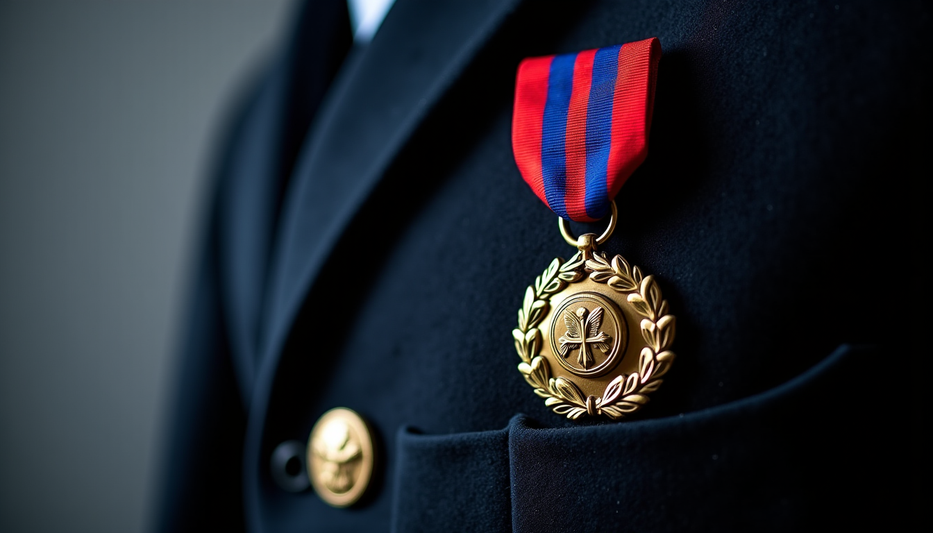 Illustration : l'attribution de la médaille militaire est régie par — médaille militaire : comment reconnaître l'insigne, sa barrette et ses différents formats ?