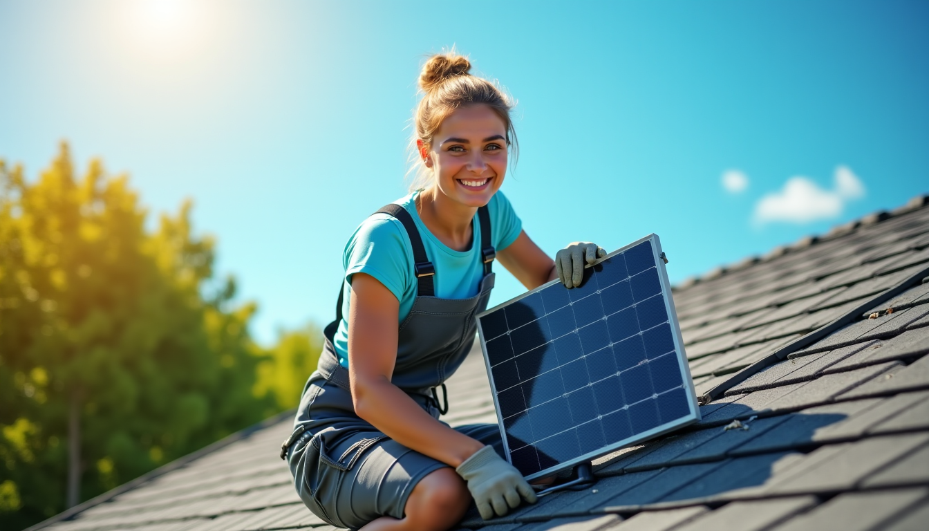 Illustration : la facilité d'installation et de mise en service — choisir son kit solaire sunology : 5 critères avant d'acheter