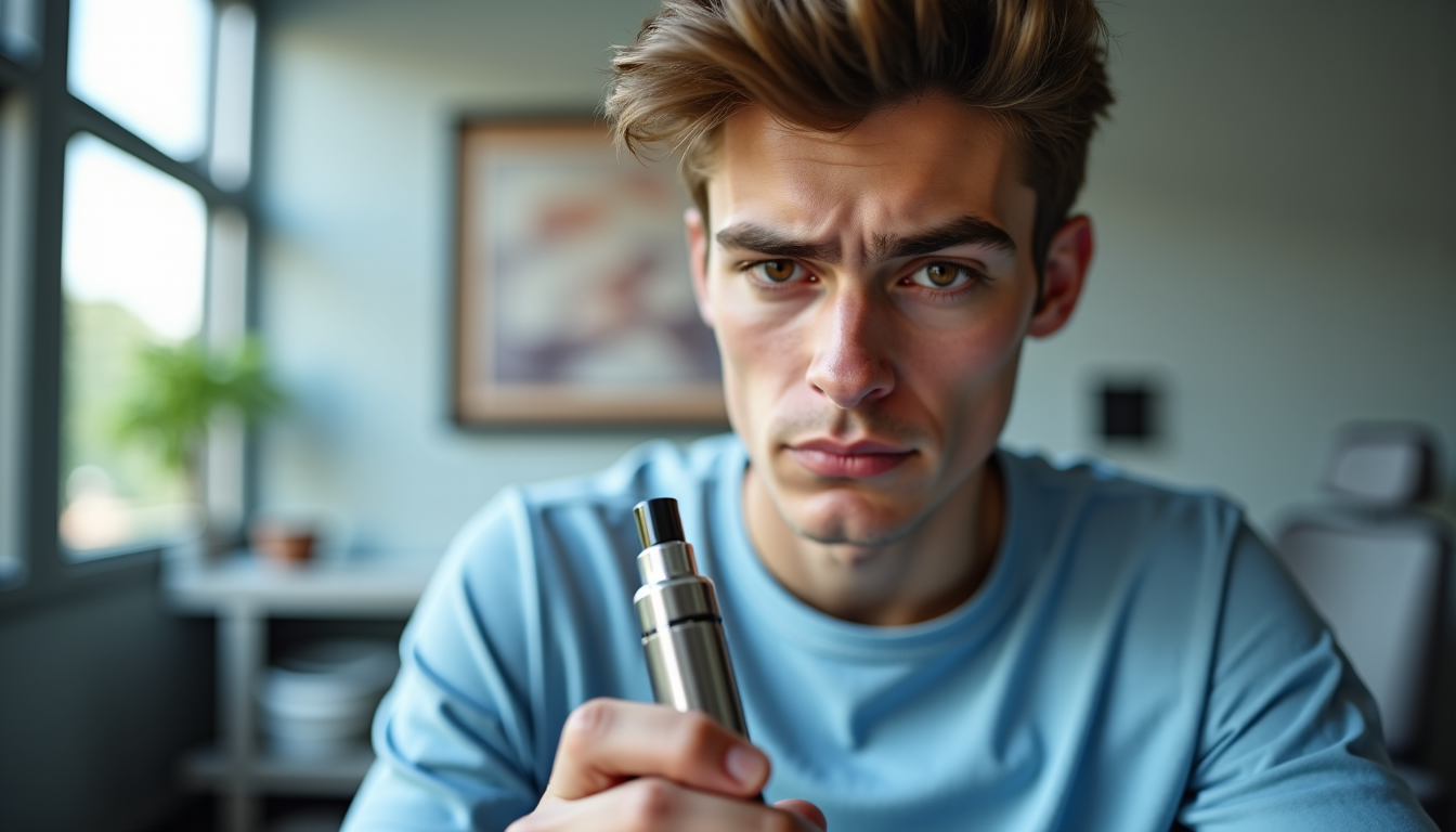 Illustration : reprise possible avec une extrême prudence et l'avis — peut on vapoter après une opération des dents de sagesse ?