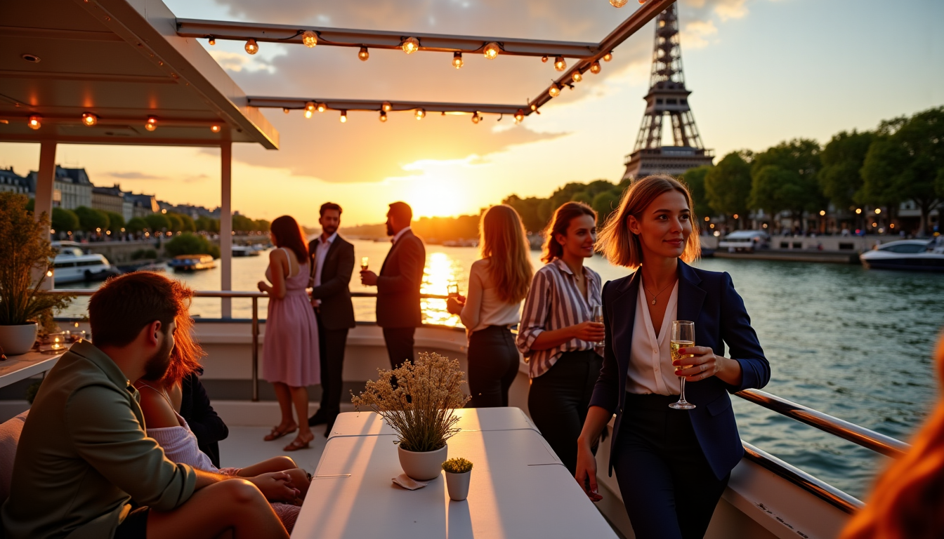 Illustration : un accompagnement personnalisé par un chef de projet — privatiser une péniche sur la seine pour un événement inoubliable