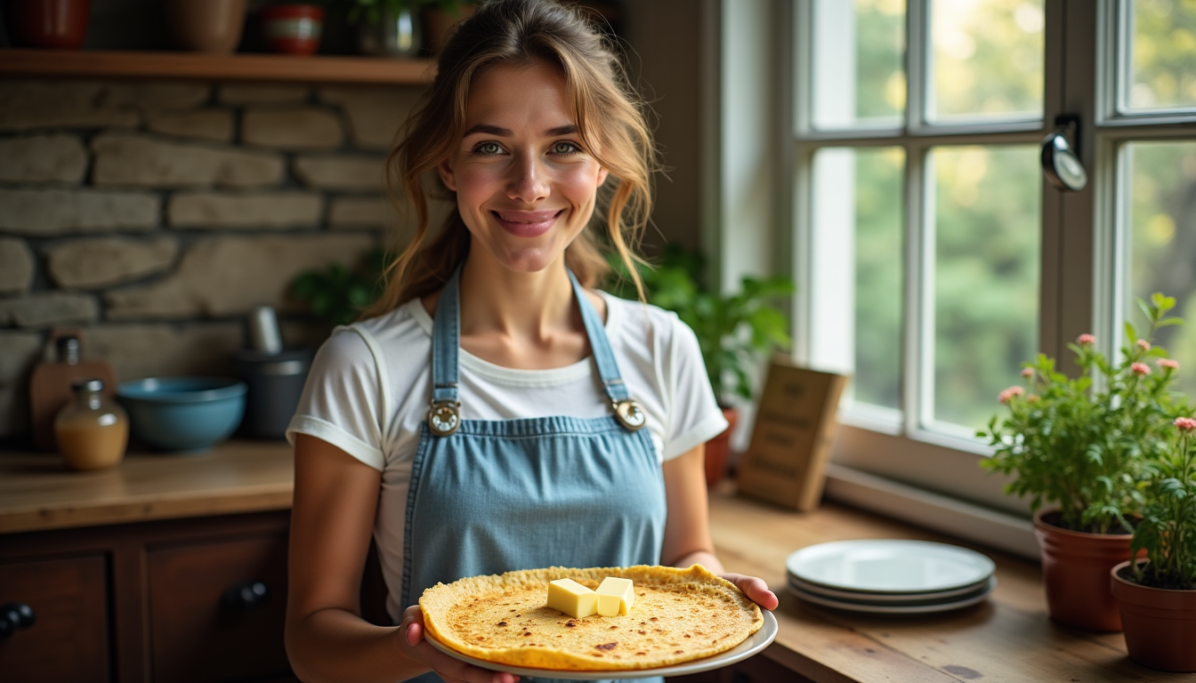 Illustration : sine pour apprendre à faire des crêpes. s'immerger — vacances et tourisme en bretagne : le guide dans votre poche