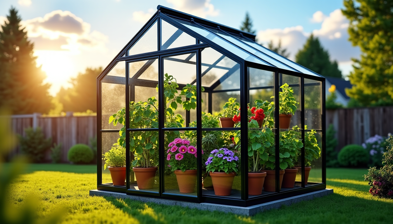Illustration : composantes essentielles pour optimiser l'usage de votre serre — la serre de jardin en verre trempé séduit autant pour l'été 2026