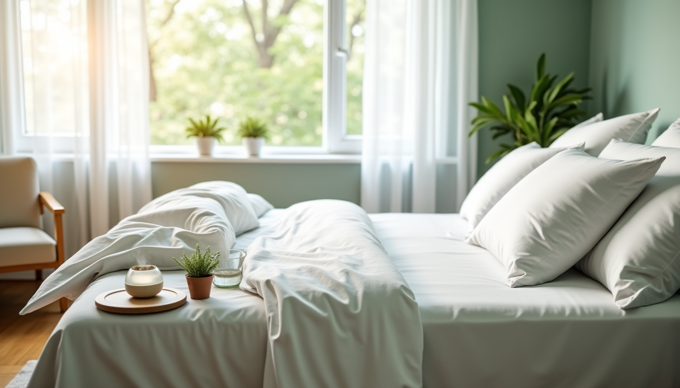 Illustration : "un sommeil réparateur n'est pas une question de — secrets d'un sommeil réparateur pour régénérer votre corps.