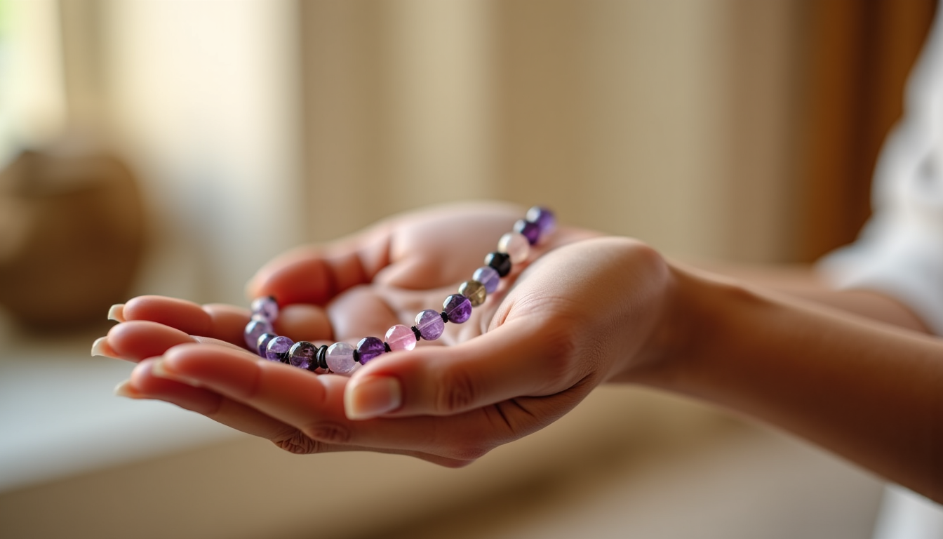 Illustration : vous pouvez également choisir en fonction d'un chakra — bracelet lithothérapie : une idée cadeau bien-être originale