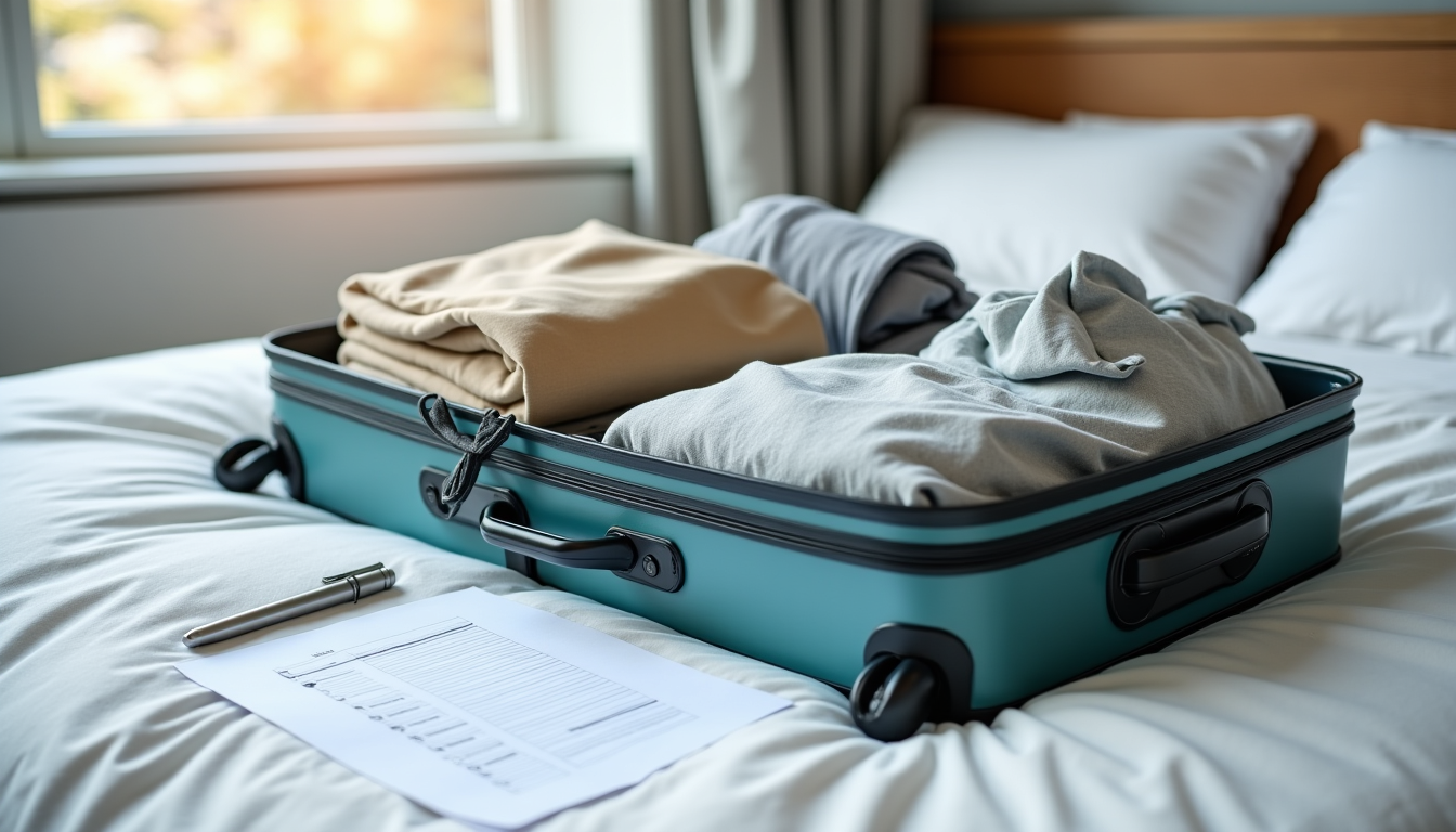 Illustration : cochez chaque élément à mesure que vous le — astuces pour un voyage réussi sans stress et en toute sérénité