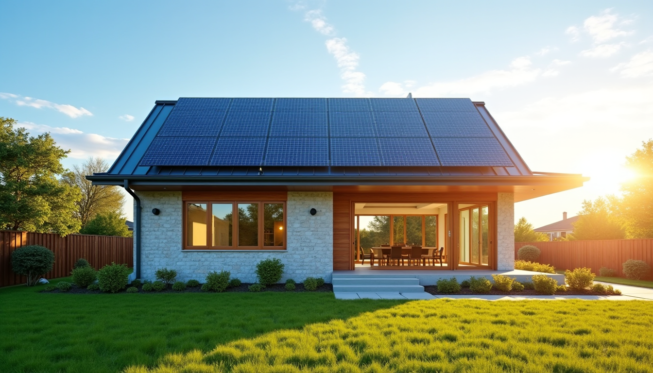 Illustration : les systèmes de production d'énergie renouvelable, tels que — adopter une maison écologique dès maintenant ?