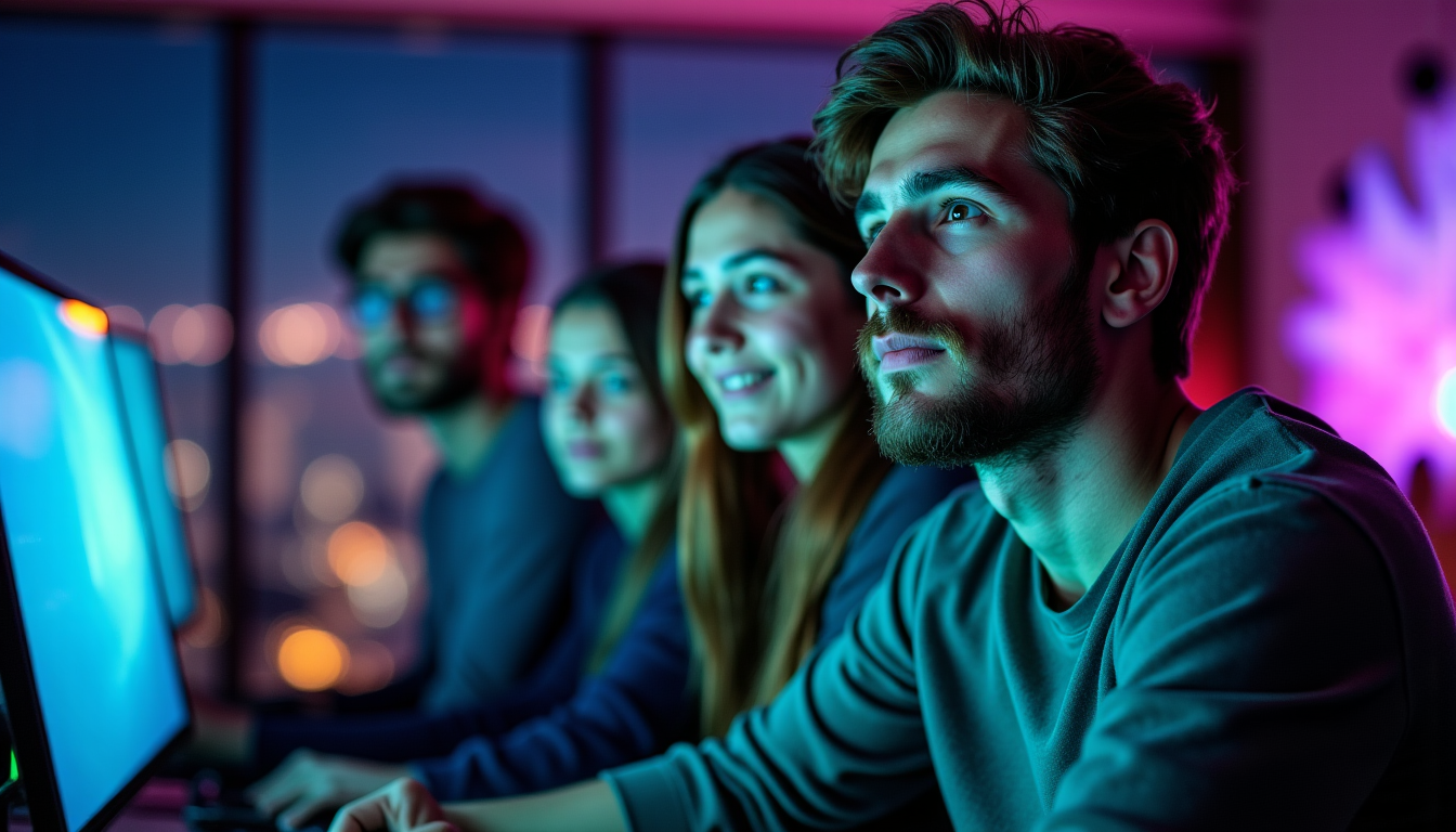 Illustration : l'univers des jeux vidéo ne se limite pas — l'univers des jeux vidéo : immersion et créativité sans limites