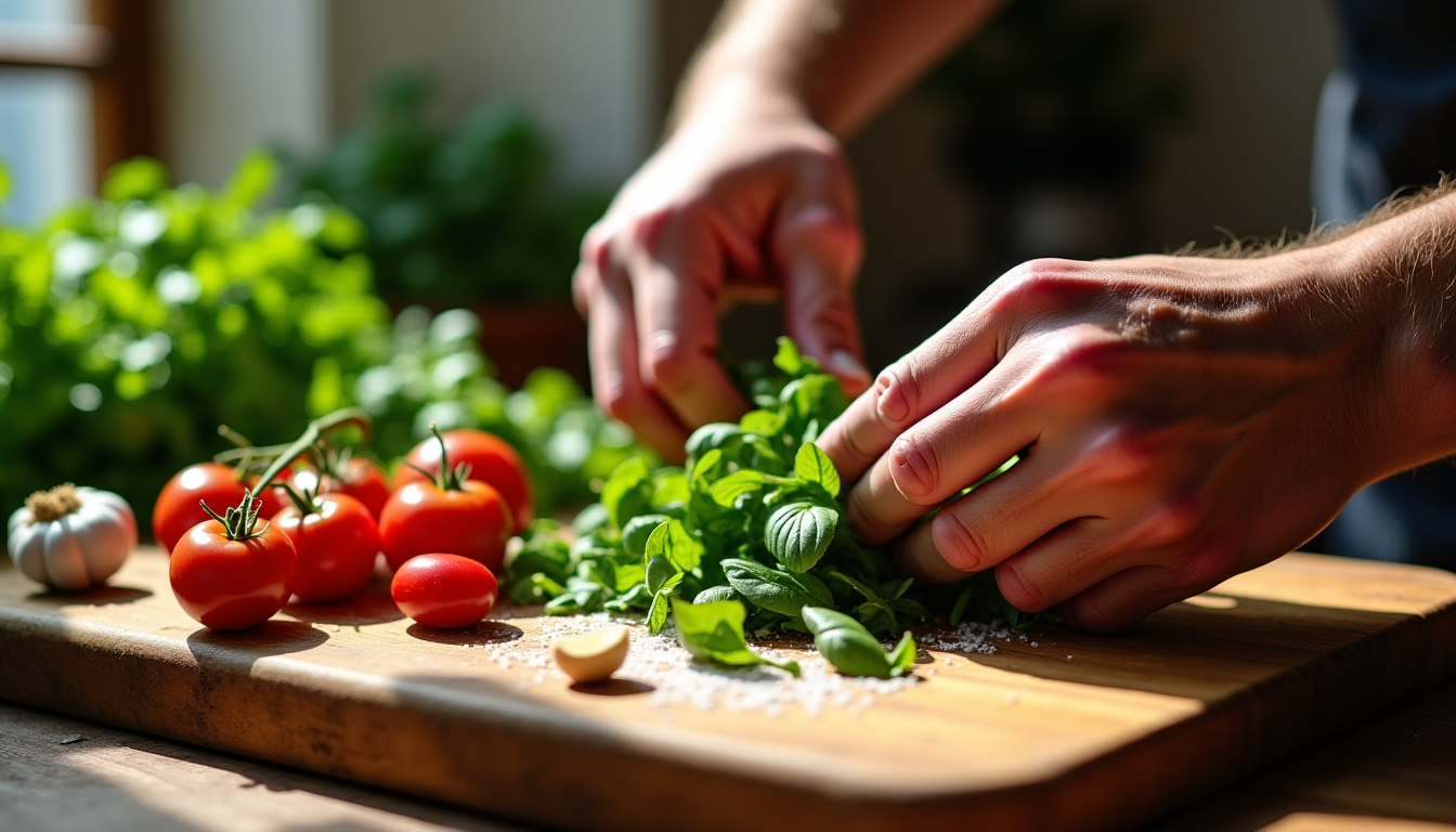 Illustration : « la véritable cuisine est celle qui, avec — la simplicité est-elle au cœur de la cuisine ?