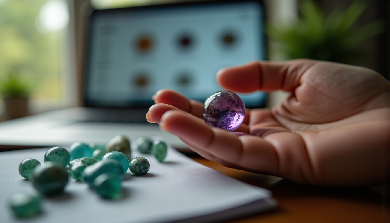 Illustration : pour une expérience d'achat réussie, privilégiez les sites — acheter des amulet gemstones authentiques