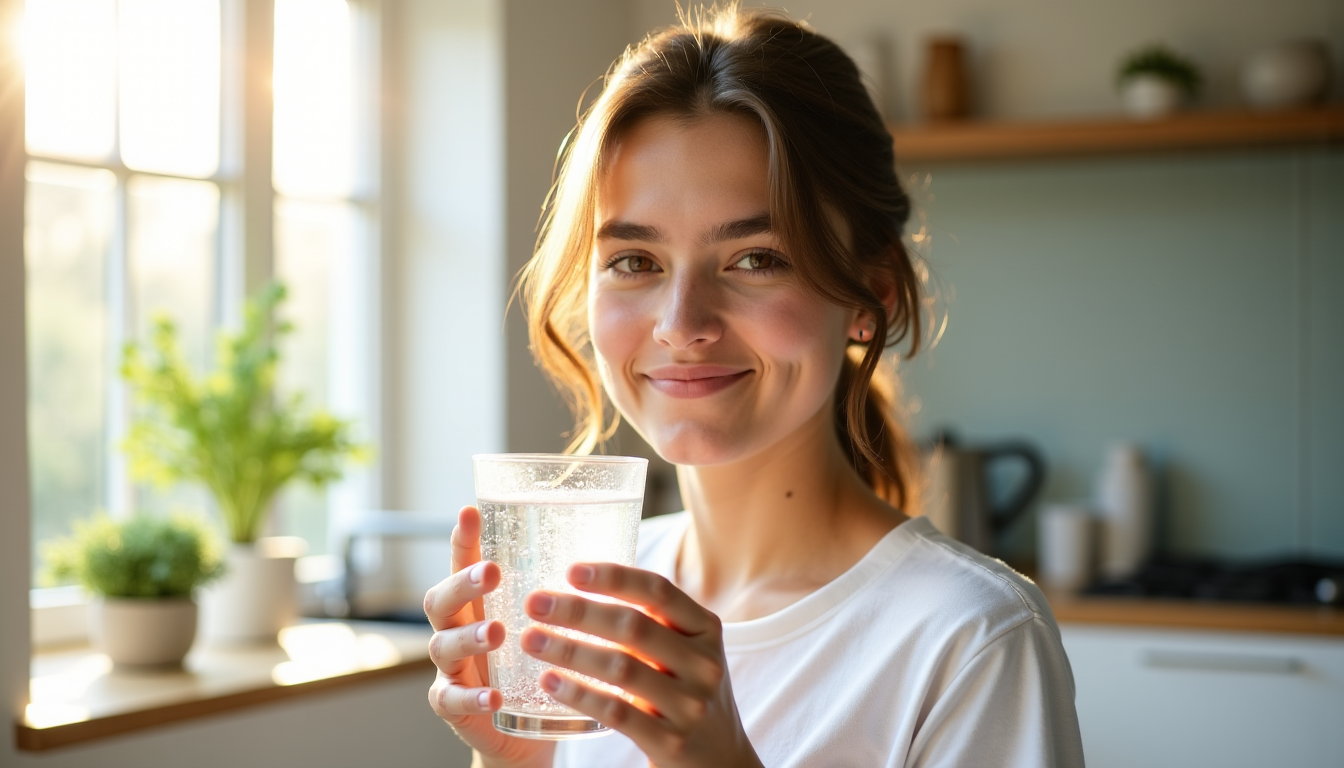 Illustration : une bonne hydratation est donc capitale. il est — bases d'une alimentation saine et équilibrée