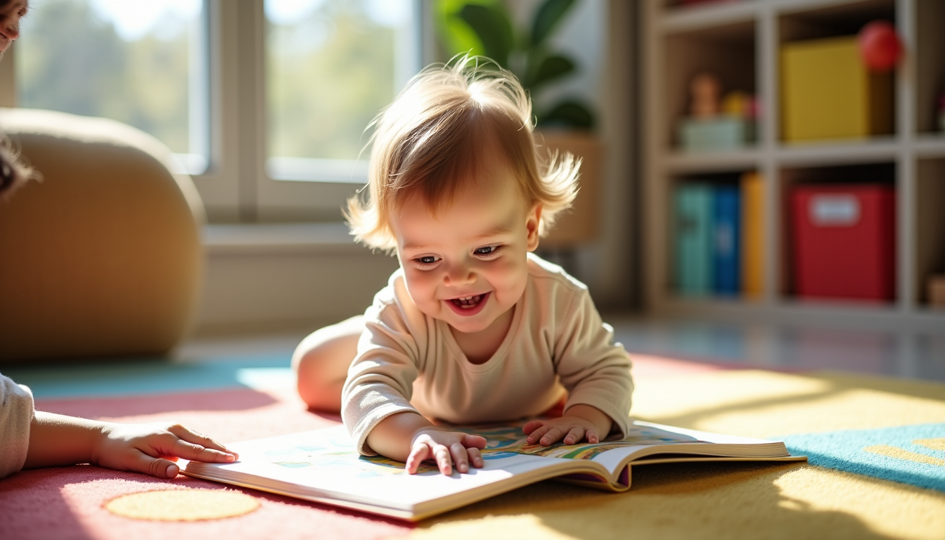 Illustration : ale et écrite. lecture, comptines, chansons, discussions, jeux — meilleures activités pour l'éveil de votre enfant