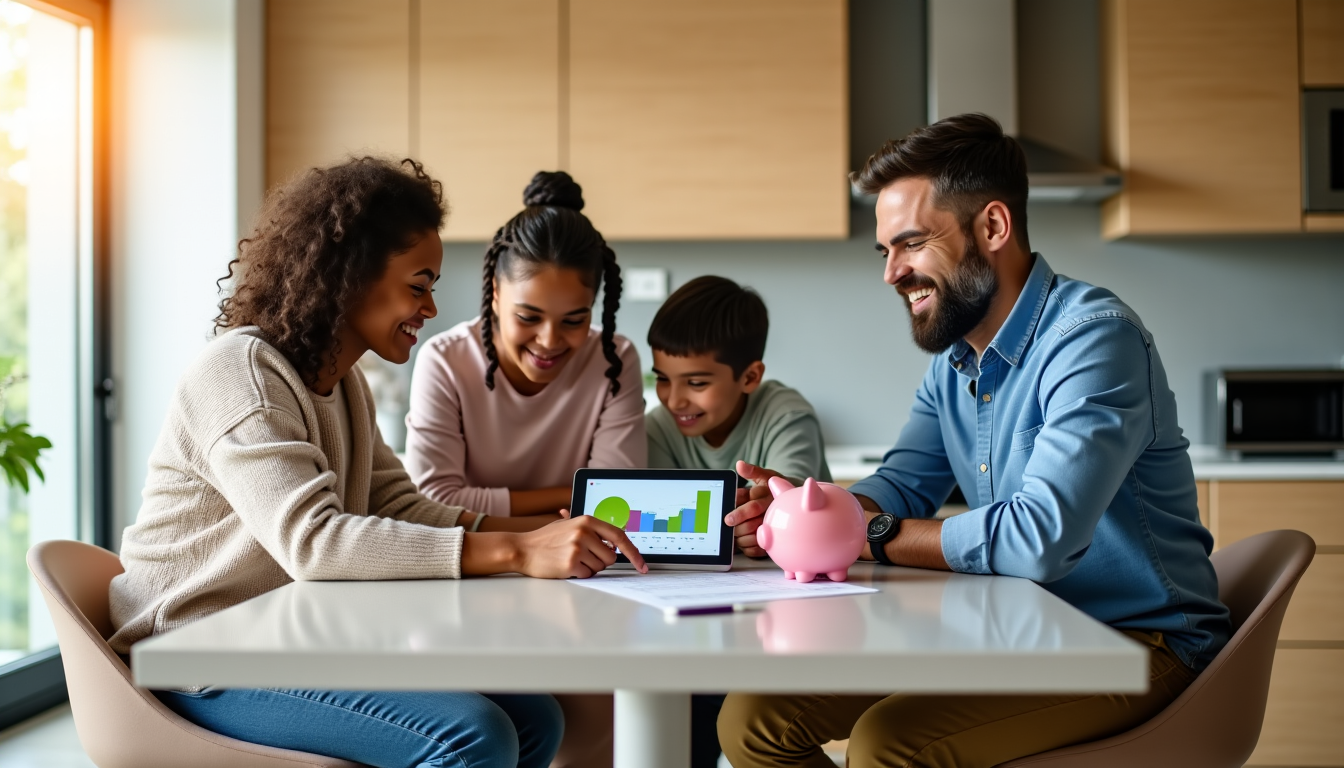 Illustration : la gestion du budget familial est une affaire — astuces pour mieux gérer le budget de la famille