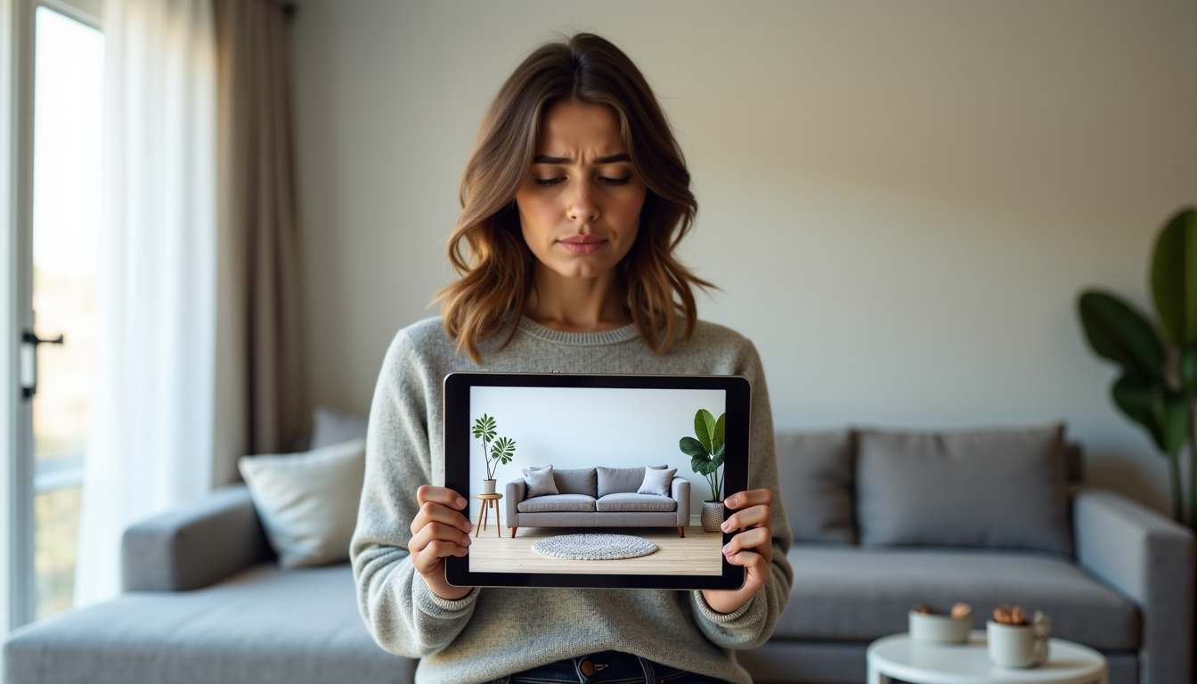 Illustration : mesurez virtuellement l'espace et choisissez des meubles dont — ambiances décoratives ratées : pièges courants avec logiciel home staging changetoninterieur.com