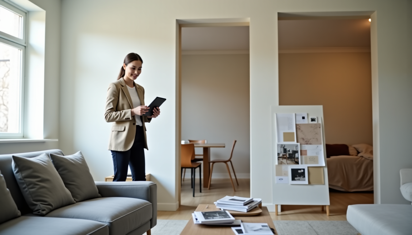 Illustration : tre budget prévisionnel vous permettra de garder le — transformer son salon avec changetoninterieur.com : 6 étapes du cliché au rendu