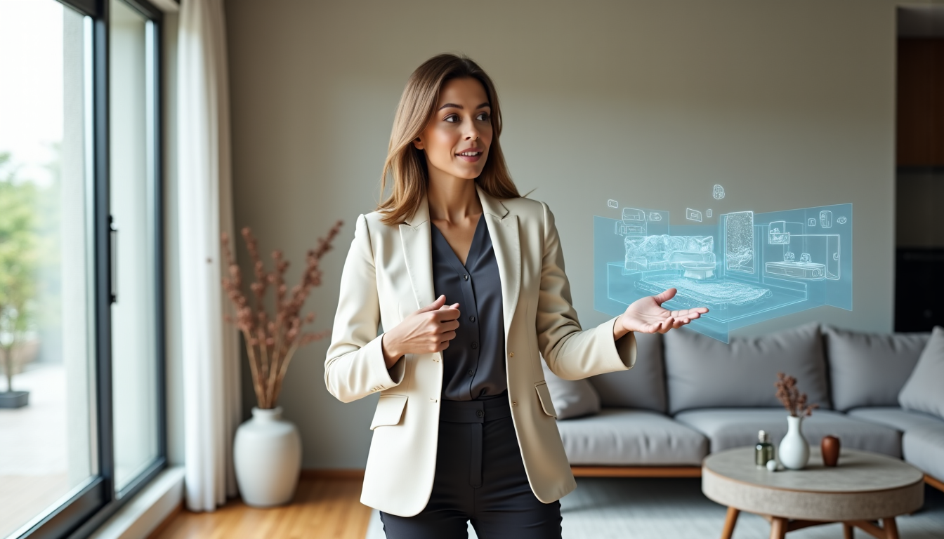 Illustration : égique, capable de digérer de nombreuses informations pour — réalité augmentée versus ia décoration avec changetoninterieur.com : quelle méthode
