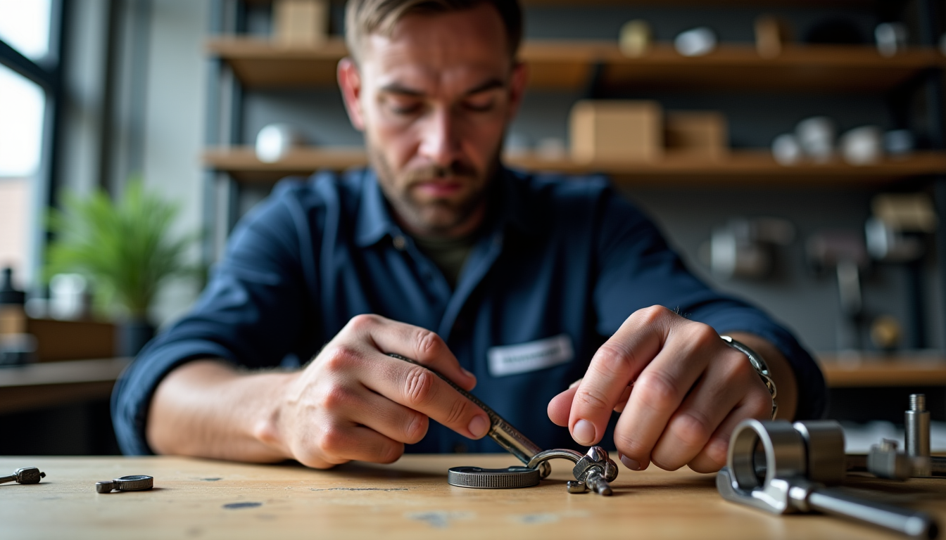 Illustration : le r&ocirc;le d'un serrurier ne se limite pas &mdash; choisir un serrurier ?